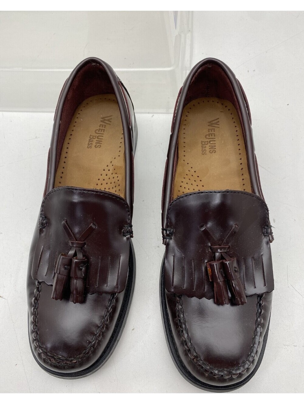 G.H. Bass & Co. Weejuns Marietta II Tassel Loafers Men's Size 8M Burgundy